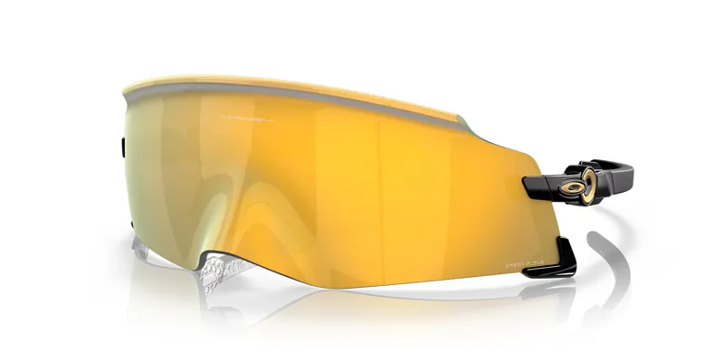 Oakley Kato Sunglasses in Polished Black with Prizm 24K Lenses