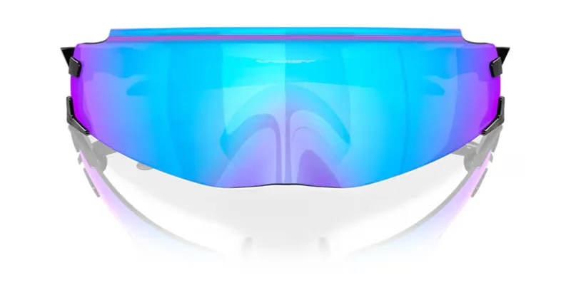 Oakley Kato Sunglasses in Polished Black with Prizm Sapphire Lenses-4