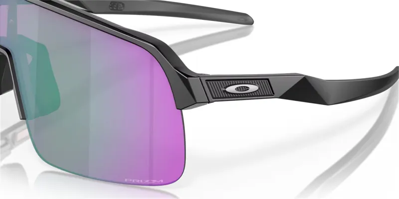 Oakley Sutro Lite Sunglasses in Matte Black and Prizm Road Jade-1