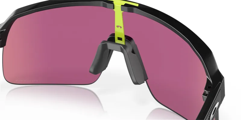 Oakley Sutro Lite Sunglasses in Matte Black and Prizm Road Jade-2