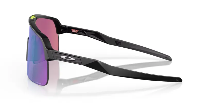 Oakley Sutro Lite Sunglasses in Matte Black and Prizm Road Jade-5
