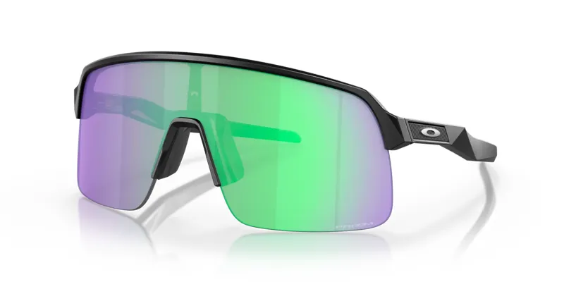 Oakley Sutro Lite Sunglasses in Matte Black and Prizm Road Jade-6