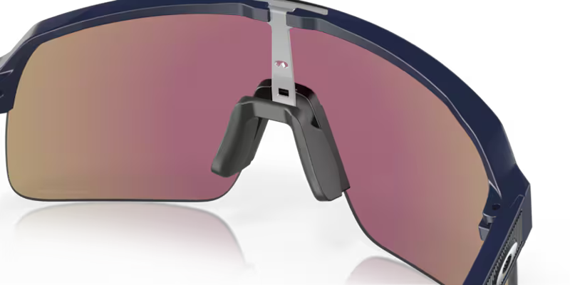 Oakley Sutro Lite Sunglasses in Matte Navy with Prizm Sapphire Lenses-2