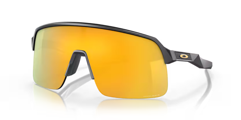 Oakley Sutro Lite Sunglasses in Matte Carbon and Prizm 24K-7