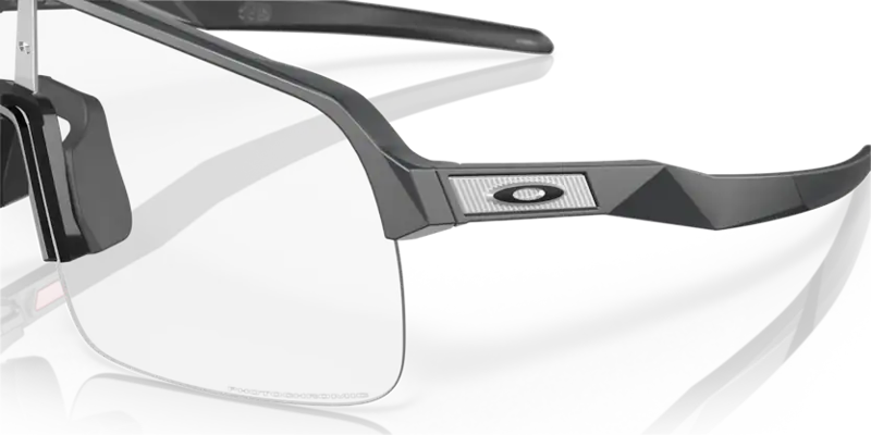 Oakley Sutro Lite Sunglasses in Matte Carbon with Clear Photochromatic Lenses-1