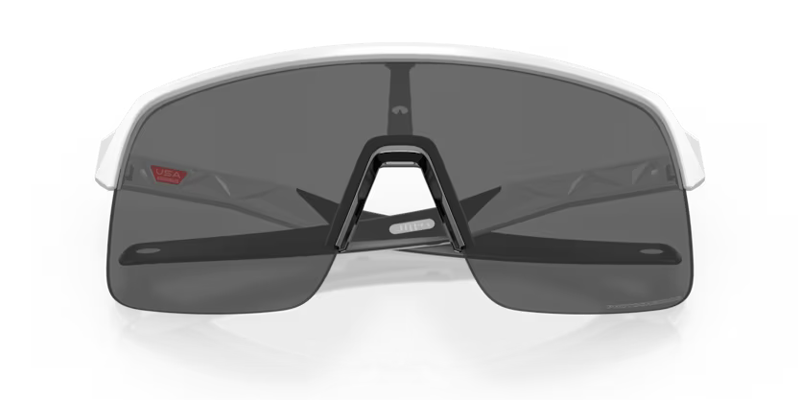 Oakley Sutro Lite Sunglasses in Matte White and Clear Photochromic-3
