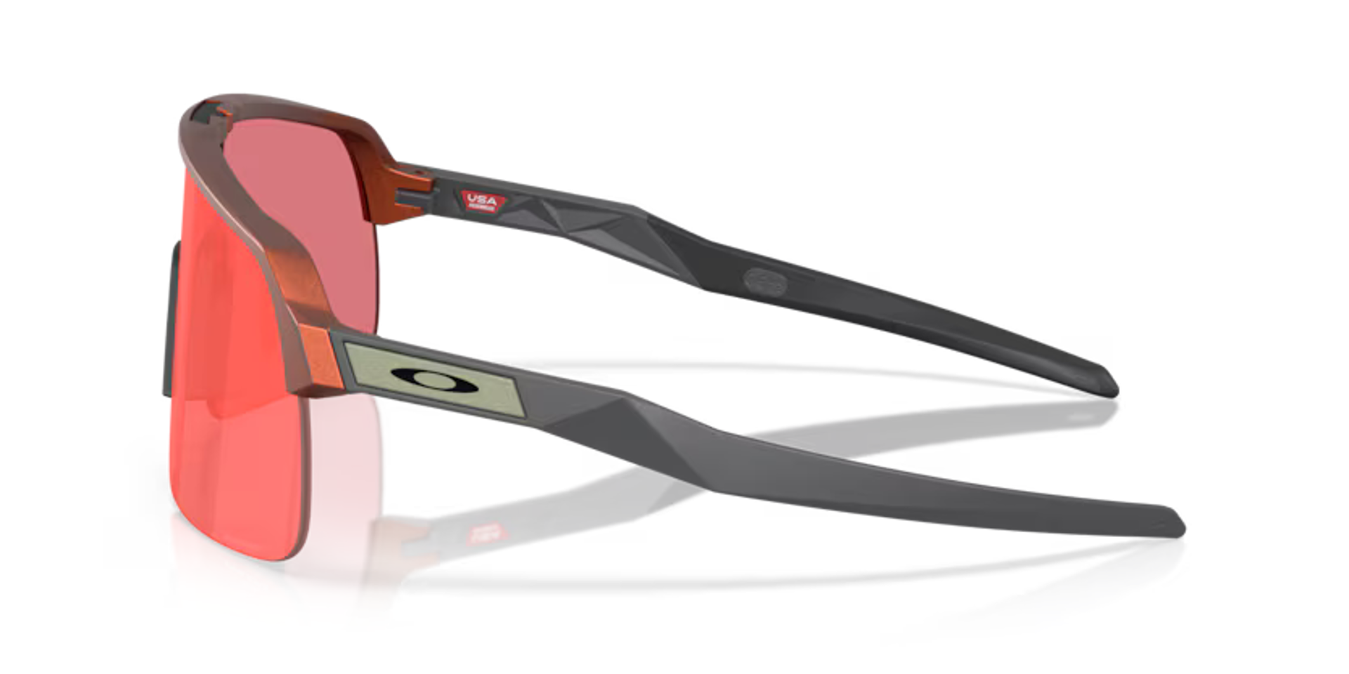 Oakley Sutro Lite Sunglasses in Fire Orange and Prizm Trail Torch