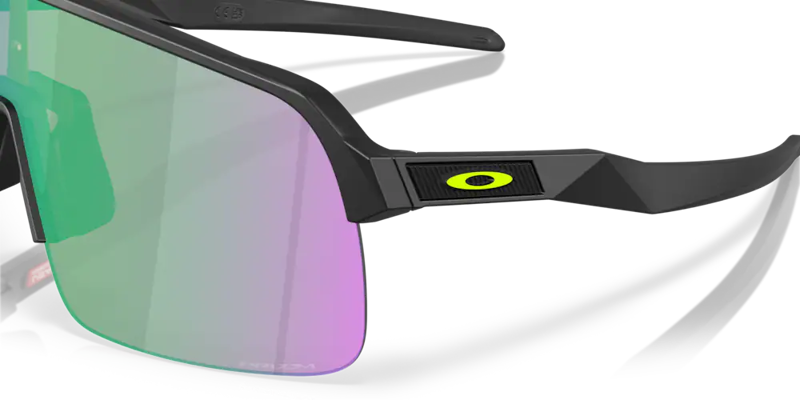 Oakley Sutro Lite Sunglasses in Matte Black and Prizm Road Jade-1