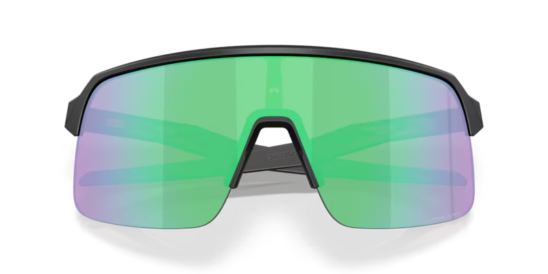 Oakley Sutro Lite Sunglasses in Matte Black and Prizm Road Jade-3