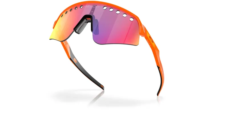 Oakley Sutro Lite Sweep Sunglasses in Orange Sparkle and Prizm Road
