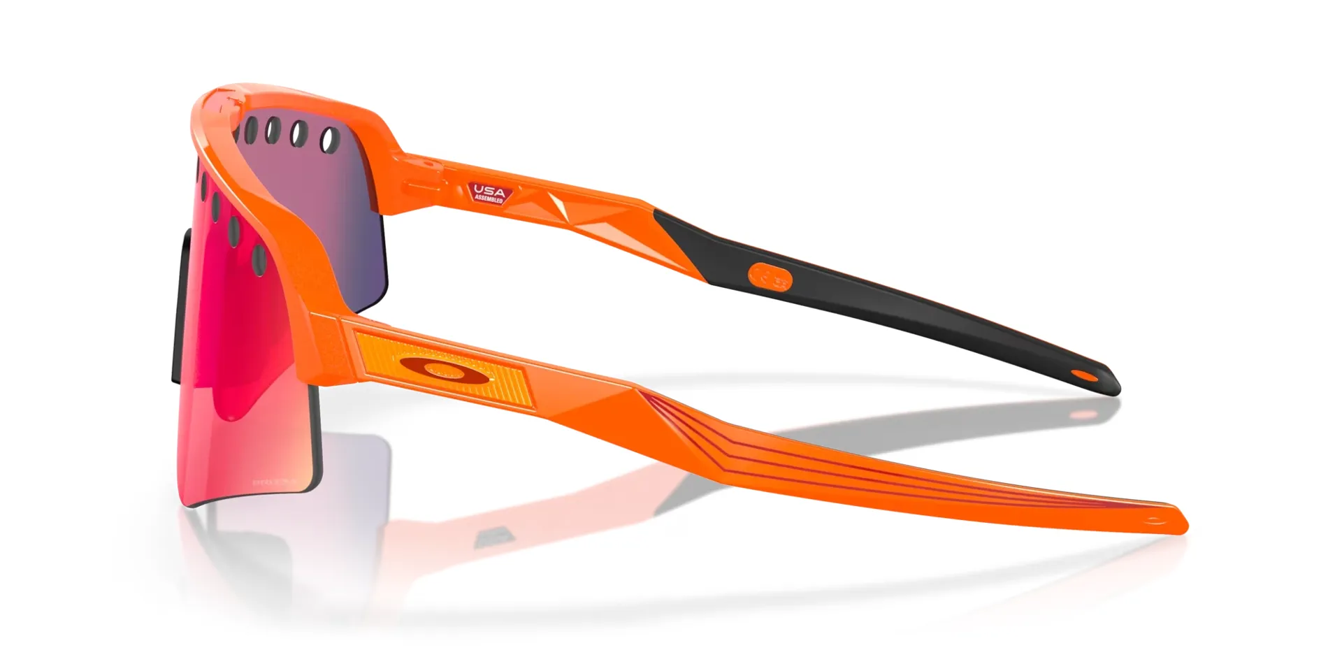 Oakley Sutro Lite オレンジ Oakley Sutro Lite Sweep Sunglasses in Orange Sparkle and Prizm Road