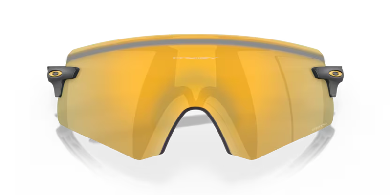 Oakley Encoder Sunglasses in Matte Carbon and Prizm 24K-4