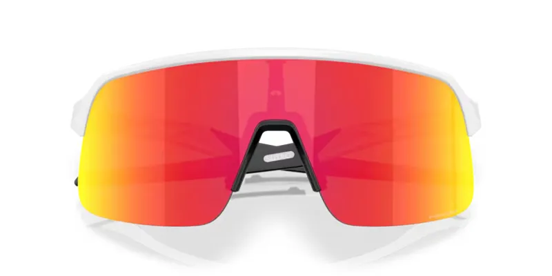 Oakley Sutro Lite S Sunglasses in Matte White with Prizm Ruby Lenses-4