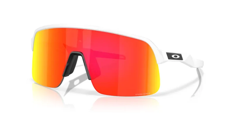 Oakley Sutro Lite S Sunglasses in Matte White with Prizm Ruby Lenses-7
