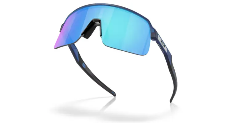 Oakley Sutro Lite S Sunglasses in Matte Transparent Blue with Prizm Sapphire Lenses