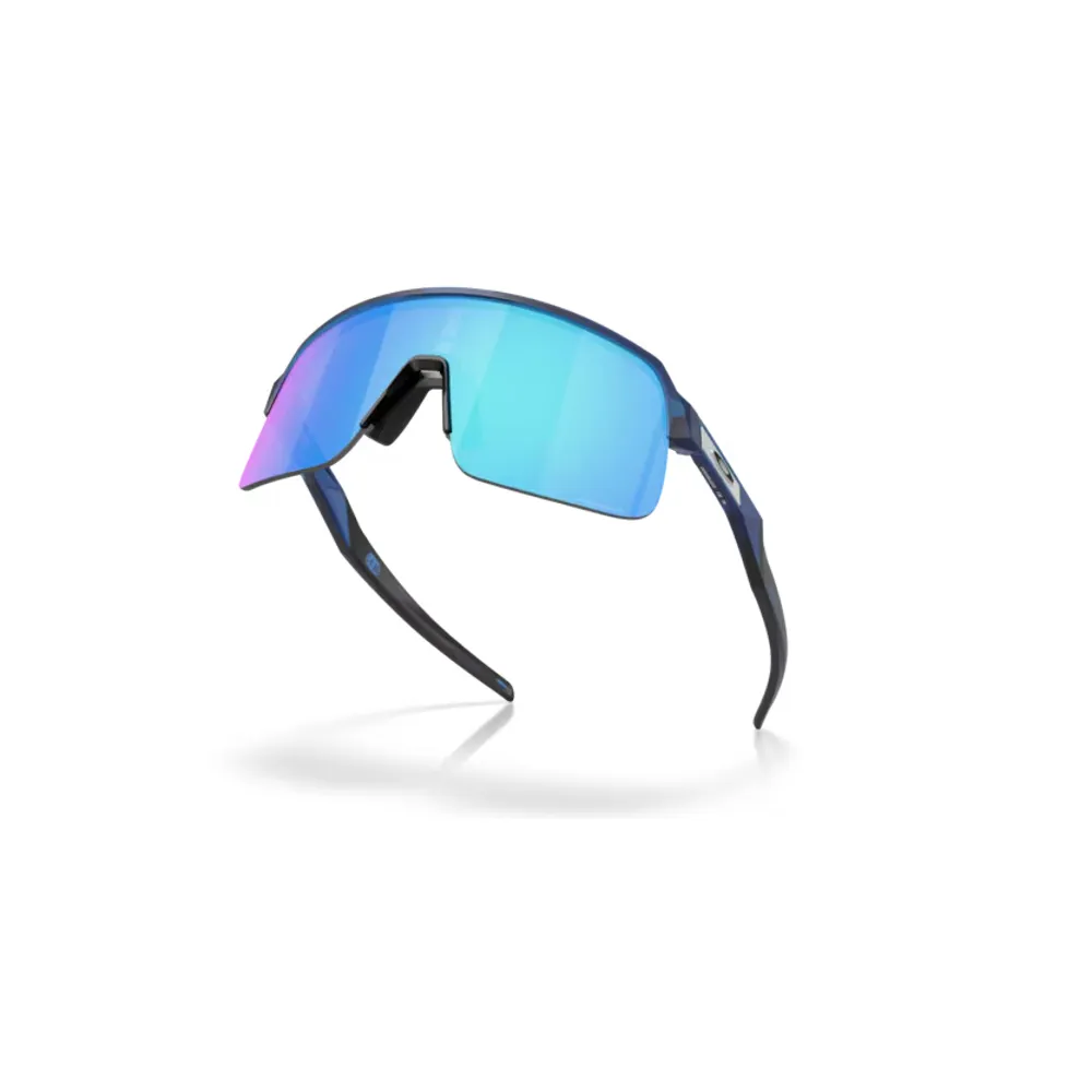 Team Cycles Oakley Sutro Lite S Sunglasses in Matte Transparent Blue with Prizm Sapphire Lenses | Interest FREE Finance & Online Refund Policy.