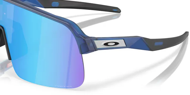 Oakley Sutro Lite S Sunglasses in Matte Transparent Blue with Prizm Sapphire Lenses-1