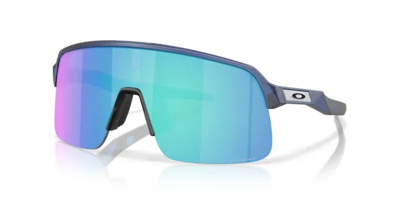 Oakley Sutro Lite S Sunglasses in Matte Transparent Blue with Prizm Sapphire Lenses-7