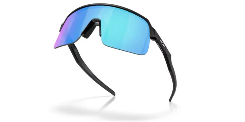 Oakley Sutro Lite S Sunglasses in Matte Black with Prizm Sapphire Lenses