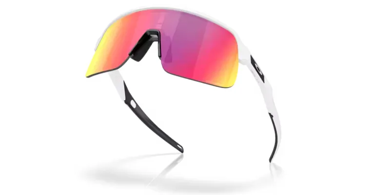Oakley Sutro Lite S Sunglasses in Matte White with Prizm Road Lenses