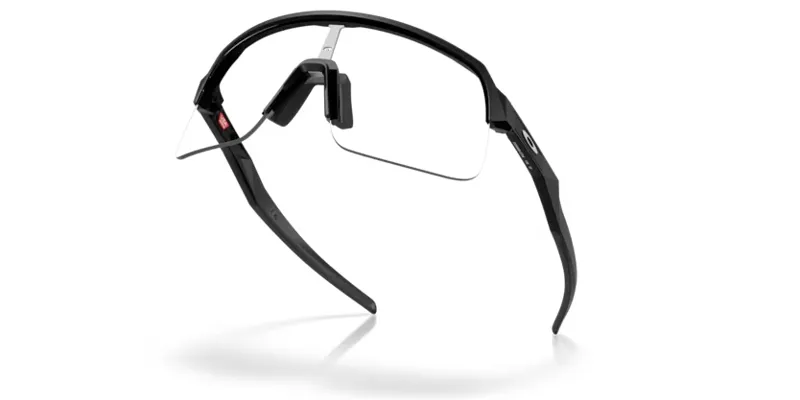 Oakley Sutro Lite S Sunglasses in Matte Black with Clear to Black Iridium Photochromic Lenses