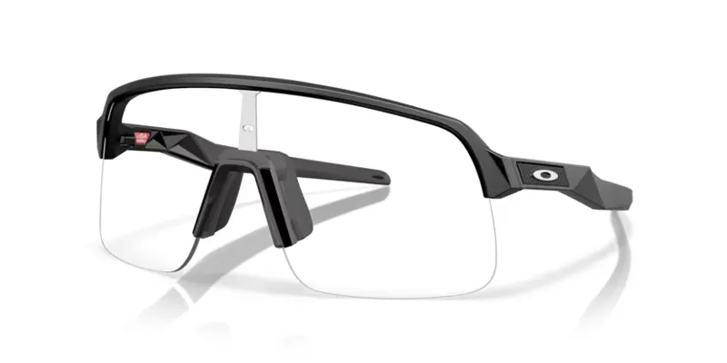 Oakley Sutro Lite S Sunglasses in Matte Black with Clear to Black Iridium Photochromic Lenses-8