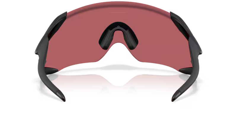 Oakley Velo Kato Sunglasses in Matte Black and Prizm Trail Torch-3