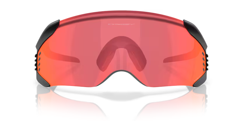 Oakley Velo Kato Sunglasses in Matte Black and Prizm Trail Torch-4