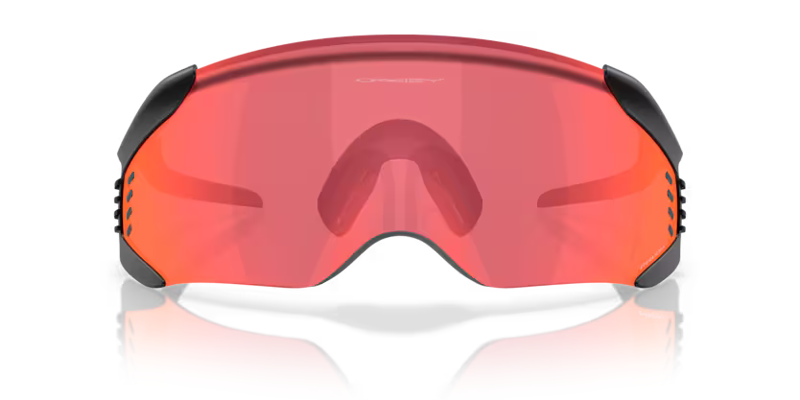 Oakley Velo Kato Sunglasses in Matte Black and Prizm Trail Torch-5