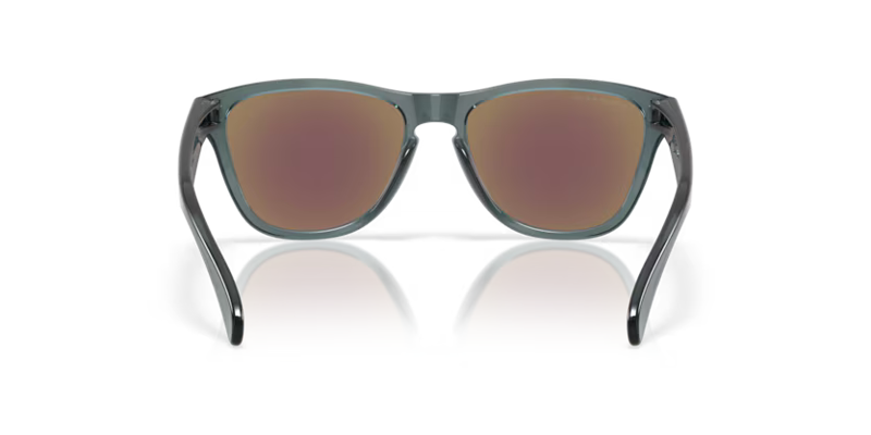 Oakley Frogskins S Sunglasses in Crystal Black and Prizm Sapphire-3