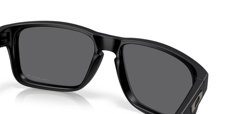 Oakley Holbrook S Sunglasses in Matte Black and Prizm Black Polarized-2