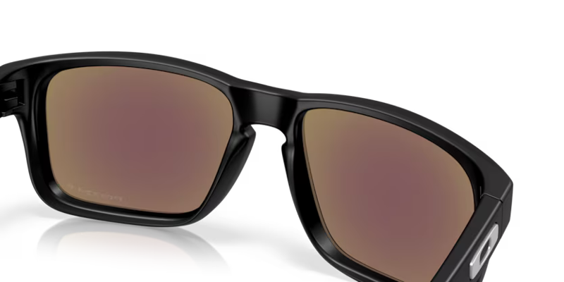 Oakley Holbrook S Sunglasses in Matte Black and Prizm Sapphire-2