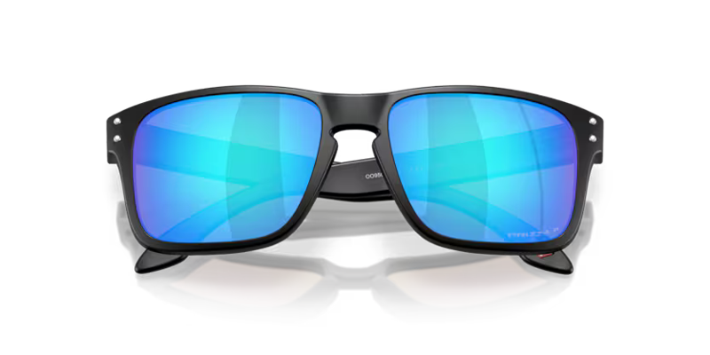 Oakley Holbrook S Sunglasses in Matte Black and Prizm Sapphire-4