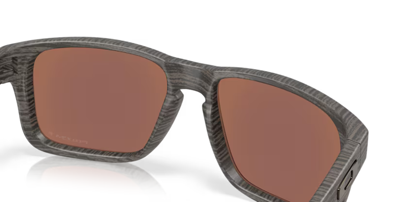Oakley Holbrook S Sunglasses in Woodgrain and Prizm Deep Water Polarized-2