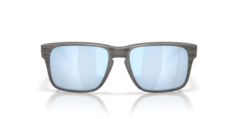 Oakley Holbrook S Sunglasses in Woodgrain and Prizm Deep Water Polarized-5