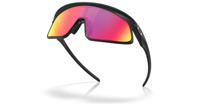 Oakley RSLV 141 Sunglasses in Matte Black with Prizm Road Lenses