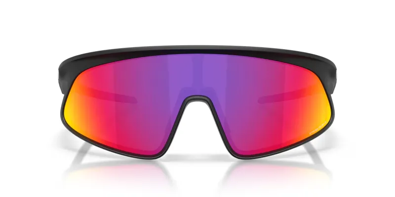 Oakley RSLV 141 Sunglasses in Matte Black with Prizm Road Lenses-4