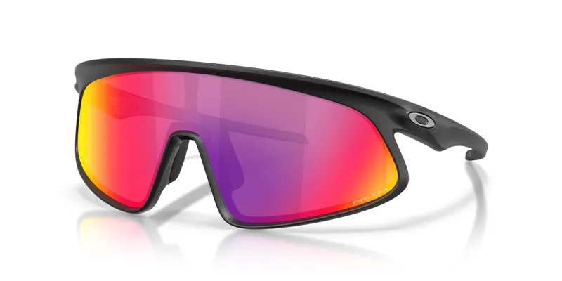 Oakley RSLV 141 Sunglasses in Matte Black with Prizm Road Lenses-6