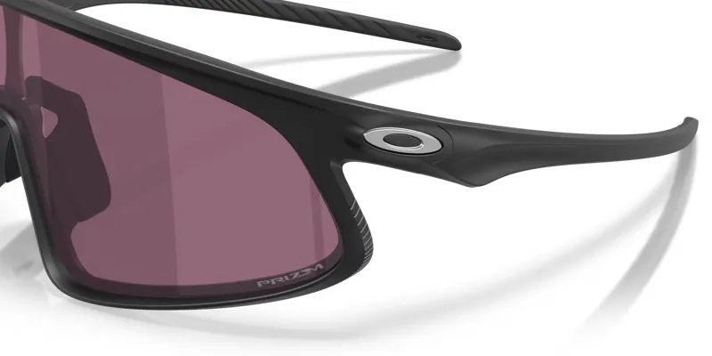 Oakley RSLV 141 Sunglasses in Matte Black with Prizm Road Black Lenses-1