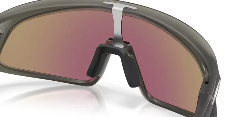 Oakley RSLV 141 Sunglasses in Matte Grey Smoke with Prizm Sapphire Lenses-2