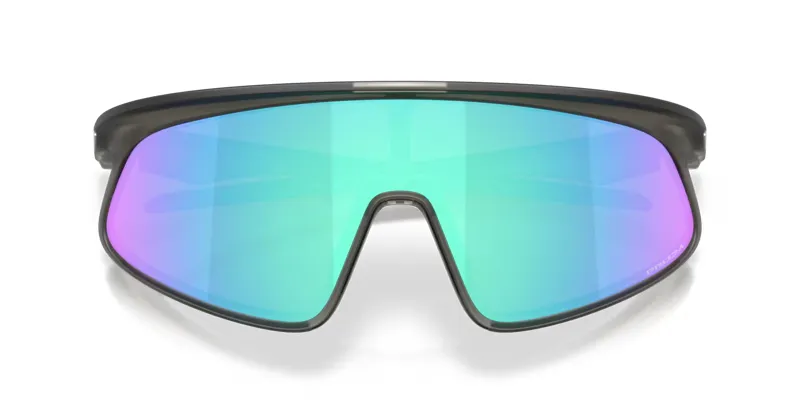 Oakley RSLV 141 Sunglasses in Matte Grey Smoke with Prizm Sapphire Lenses-3