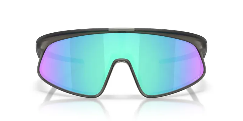 Oakley RSLV 141 Sunglasses in Matte Grey Smoke with Prizm Sapphire Lenses-4