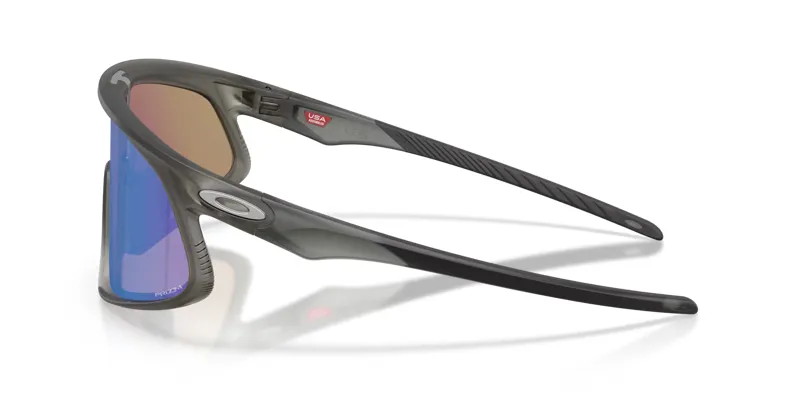 Oakley RSLV 141 Sunglasses in Matte Grey Smoke with Prizm Sapphire Lenses-5
