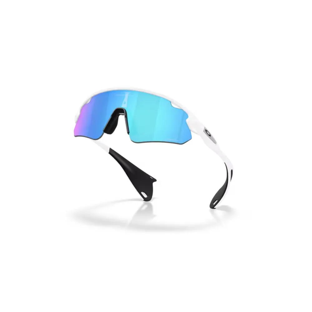 Team Cycles Oakley Stunt Devil A Sunglasses in Matte White with Prizm Sapphire Lenses | Interest FREE Finance & Online Refund Policy.