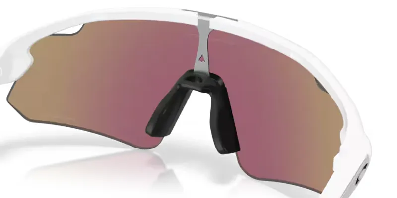 Oakley Stunt Devil A Sunglasses in Matte White with Prizm Sapphire Lenses-2