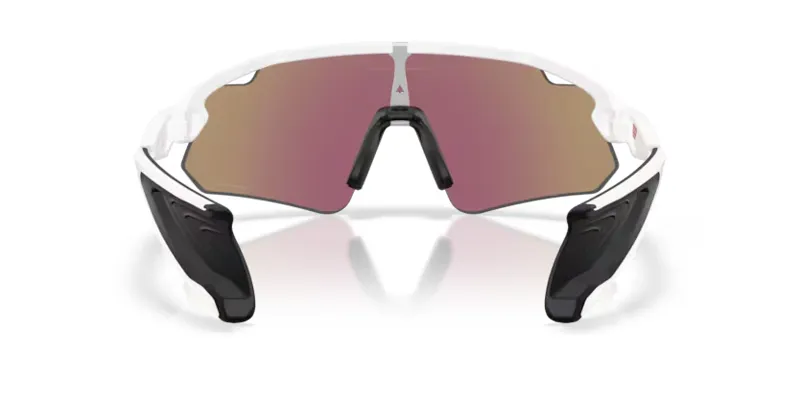 Oakley Stunt Devil A Sunglasses in Matte White with Prizm Sapphire Lenses-3