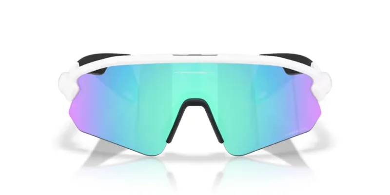 Oakley Stunt Devil A Sunglasses in Matte White with Prizm Sapphire Lenses-5