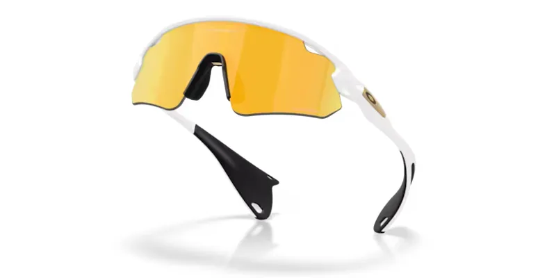 Oakley Stunt Devil A Sunglasses in Matte White with Prizm 24K Lenses