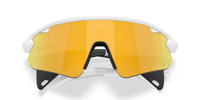 Oakley Stunt Devil A Sunglasses in Matte White with Prizm 24K Lenses-4