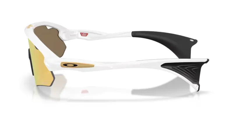Oakley Stunt Devil A Sunglasses in Matte White with Prizm 24K Lenses-6